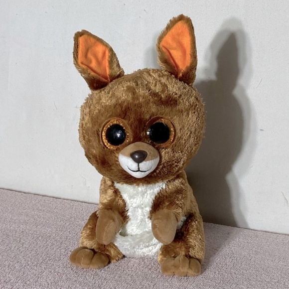 5/$25 Ty TySilk Kipper Kangaroo Plush Stuffed Animal *No Joey - Picture 1 of 10